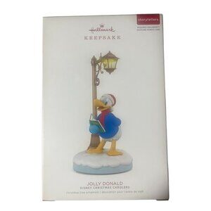 Hallmark Keepsake Jolly Donald Disney Christmas Carolers Storytellers Ornament